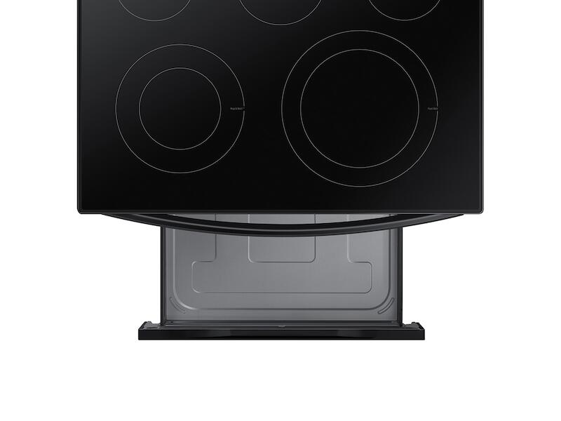 Samsung NE63A6511SB 6.3 Cu. Ft. Smart Freestanding Electric Range With No-Preheat Air Fry & Convection In Black