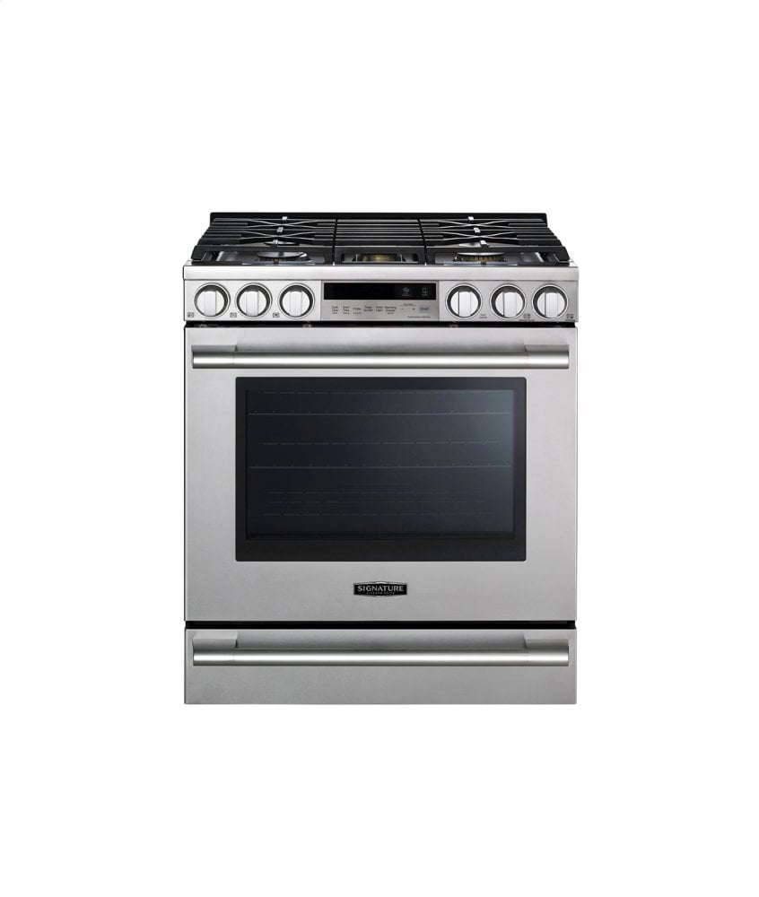 Signature Kitchen Suite UPSG3014ST 30-Inch Gas Slide-In Oven Range