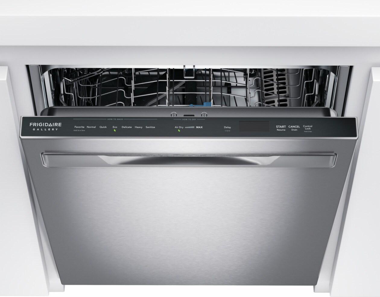 Frigidaire GDSP4715AF Frigidaire Gallery 24" Stainless Steel Tub Built-In Dishwasher With Cleanboost&#8482;