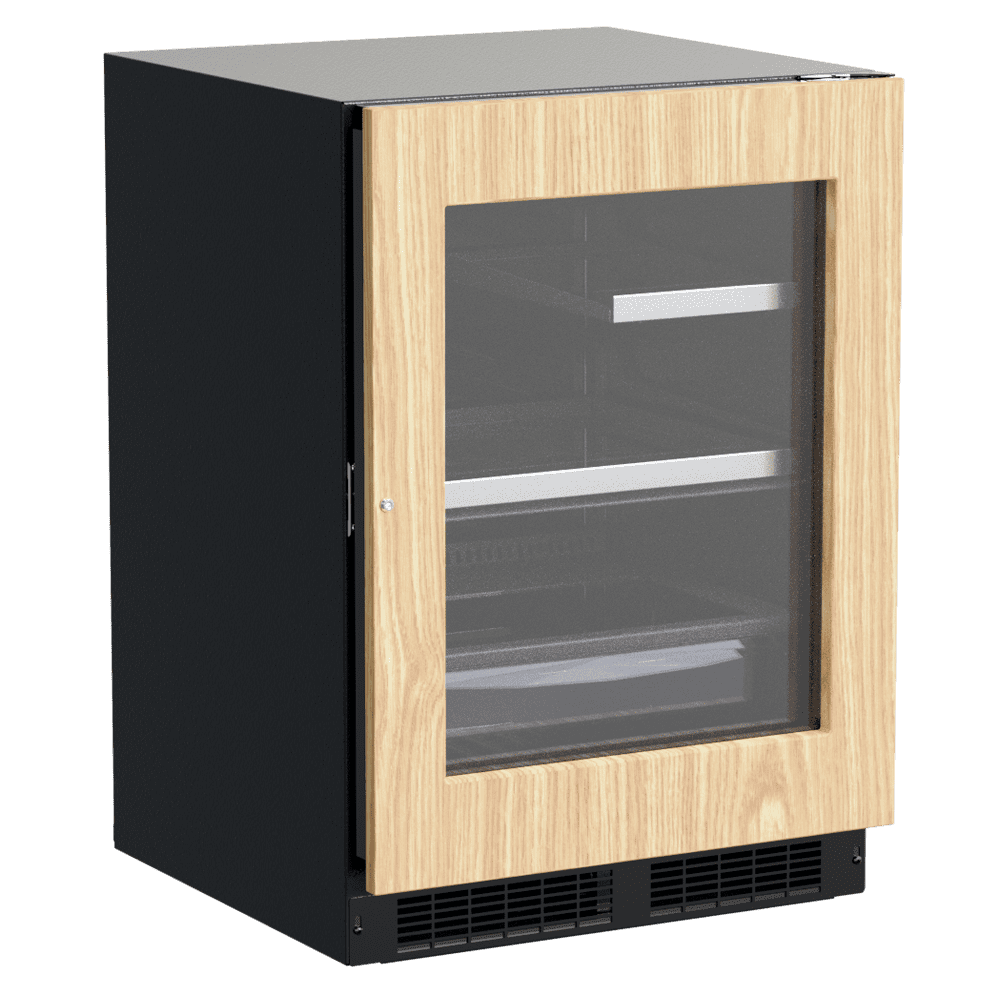 Marvel MPRE424IG31A 24-In Professional Built-In Refrigerator With 3-In-1 Convertible Shelf, Maxstore Bin And Reversible Hinge With Door Style - Panel Ready Frame Glass