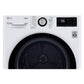Lg DLHC1455W 4.2 Cu.Ft. Smart Wi-Fi Enabled Compact Front Load Dryer With Dual Inverter Heatpump™ Technology