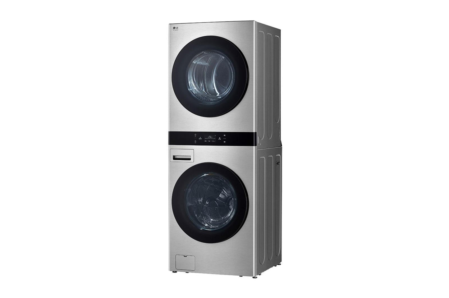 Lg SWWG50N3 Lg Studio Washtower&#8482; Smart Front Load 5.0 Cu. Ft. Washer And 7.4 Cu. Ft. Gas Dryer With Center Control&#8482;