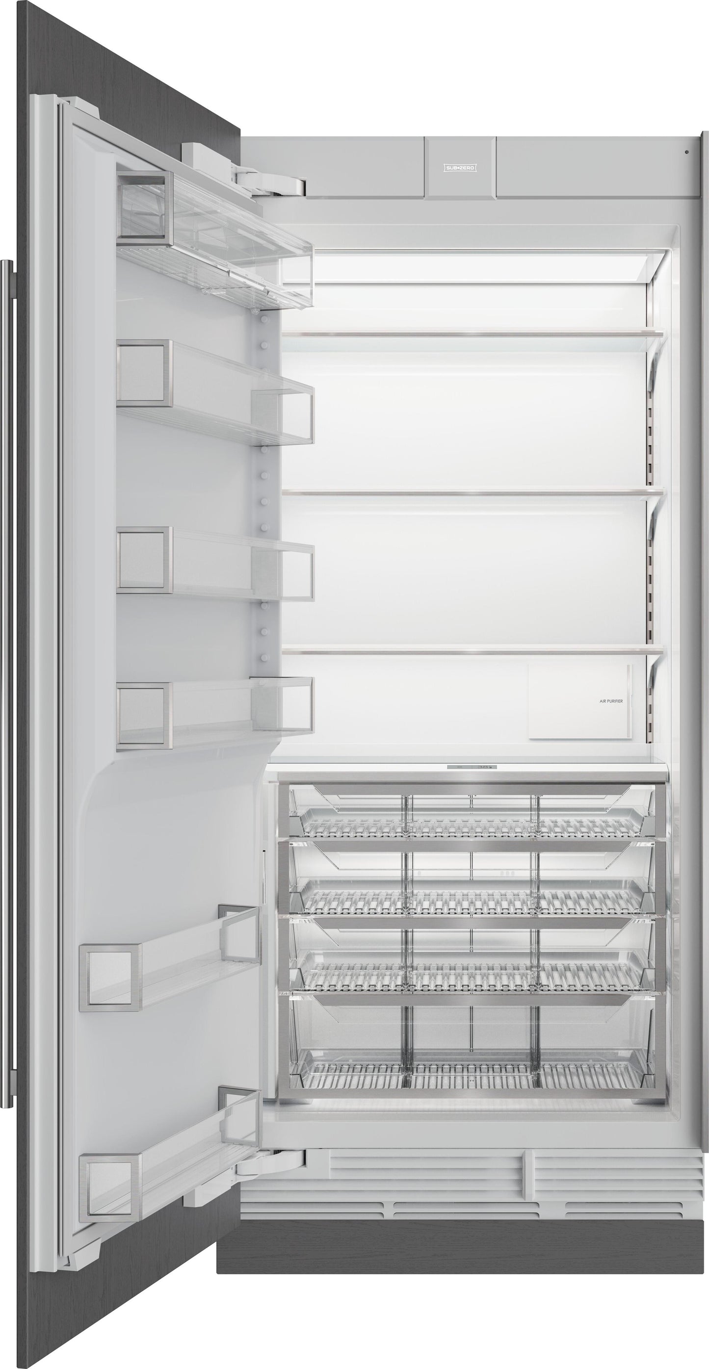 Sub-Zero DEC3650RL 36" Designer Column Refrigerator - Panel Ready