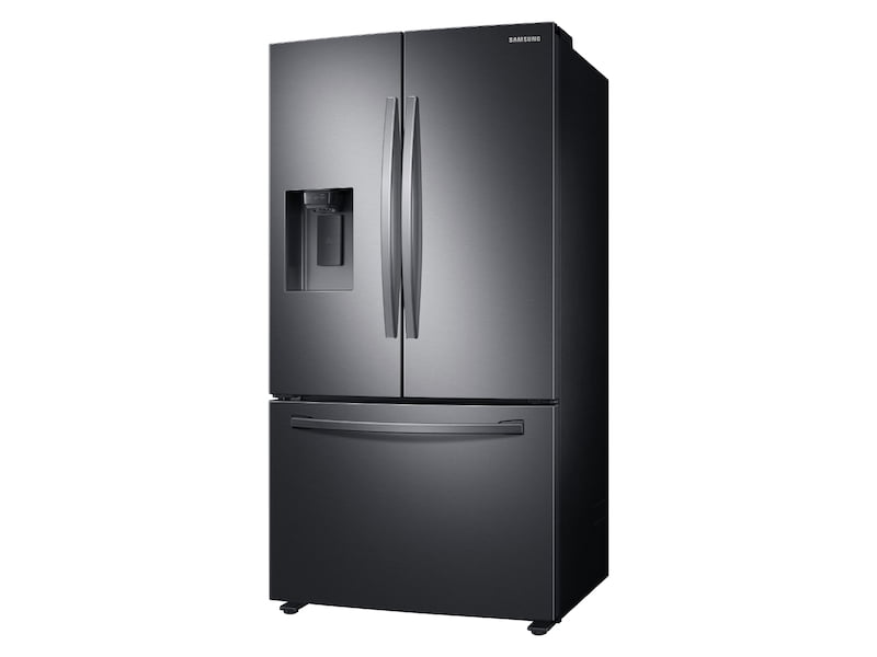 Samsung RF27T5201SG 27 Cu. Ft. Large Capacity 3-Door French Door Refrigerator With External Water & Ice Dispenser In Black Stainless Steel
