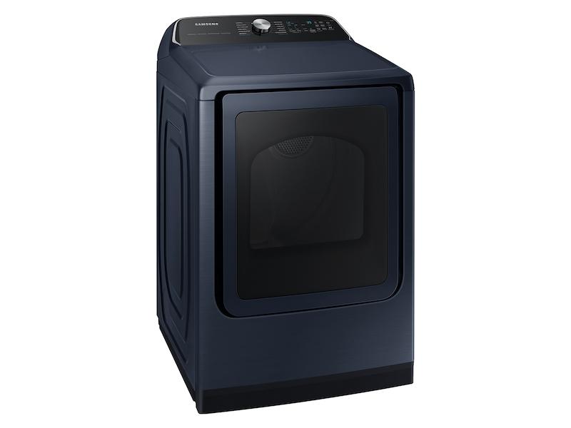 Samsung DVE54CG7150D 7.4 Cu. Ft. Smart Electric Dryer With Pet Care Dry And Steam Sanitize+ In Brushed Navy