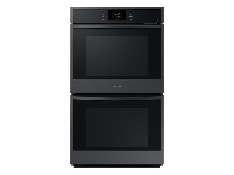 Samsung NV51CG600DMT 30" Double Wall Oven With Steam Cook In Matte Black Steel