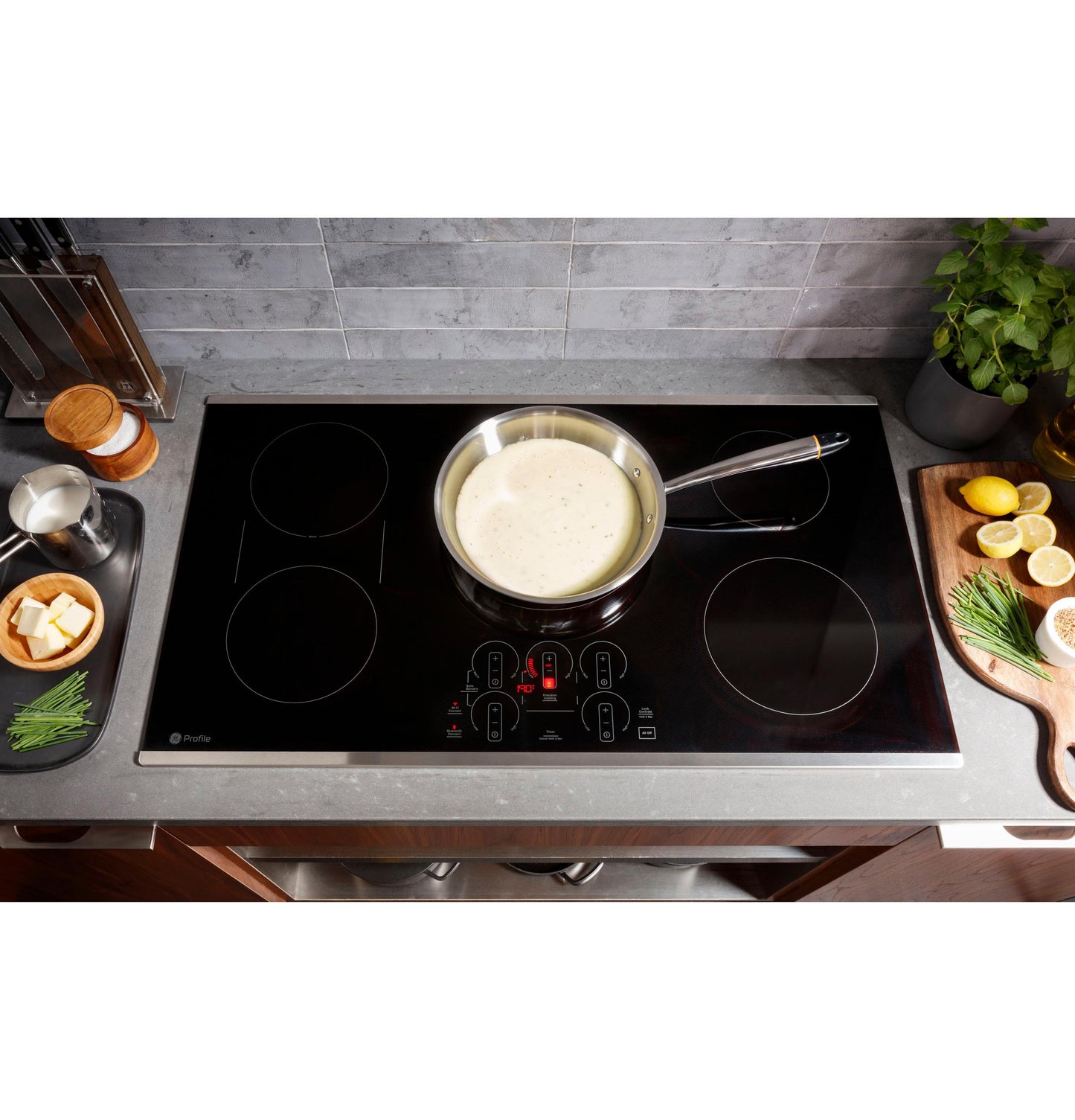 Ge Appliances PHP9036DTBB Ge Profile&#8482; 36" Built-In Touch Control Induction Cooktop