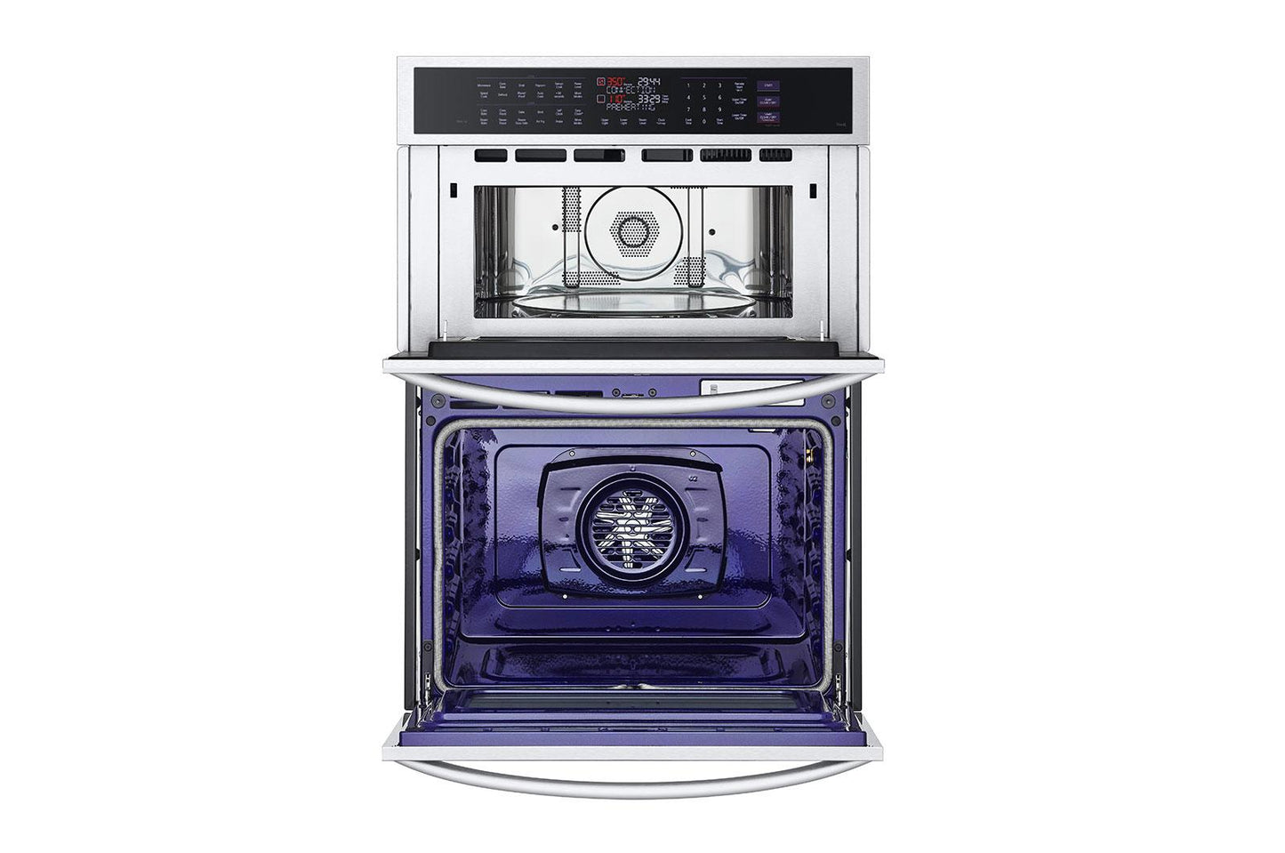 Lg WCEP6427F 1.7/4.7 Cu. Ft. Smart Combination Wall Oven With Instaview®, True Convection, Air Fry, And Steam Sous Vide
