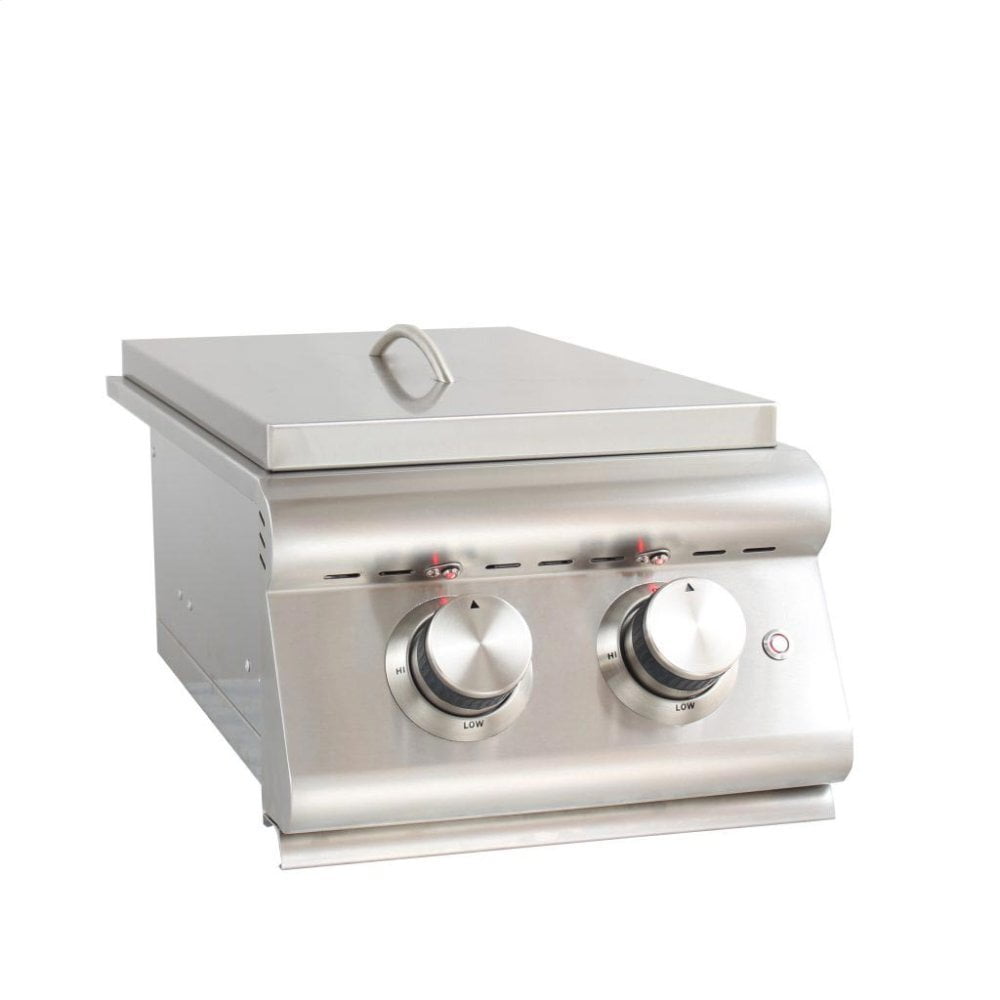 Blaze Grills BLZSB2LTENG Blaze Built-In Lte Double Side Burner With Lights, With Fuel Type - Natural Gas