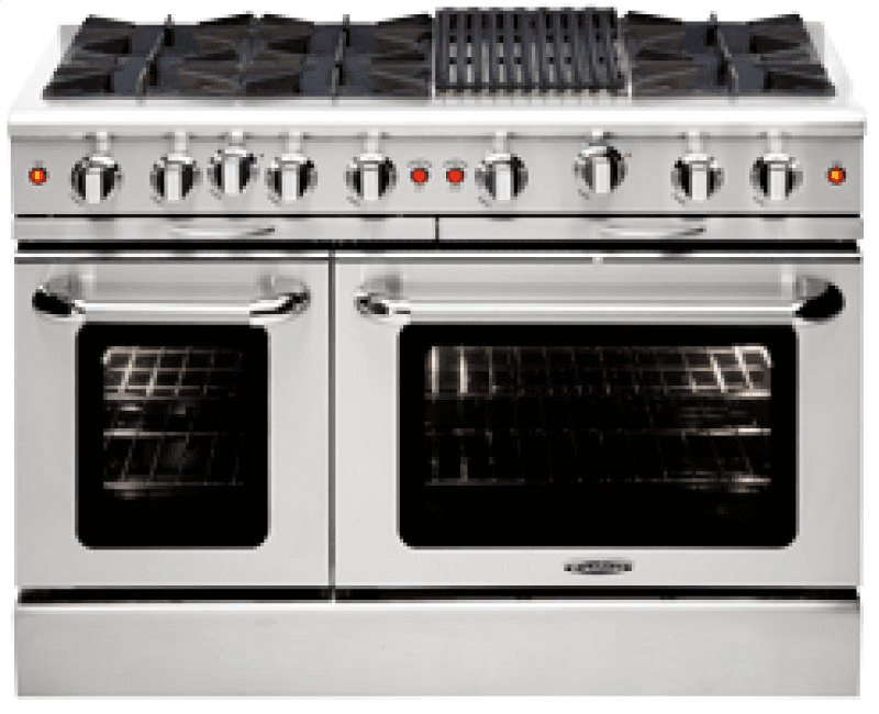 Capital MCOR486B Culinarian 48" Gas Manual Clean Range
