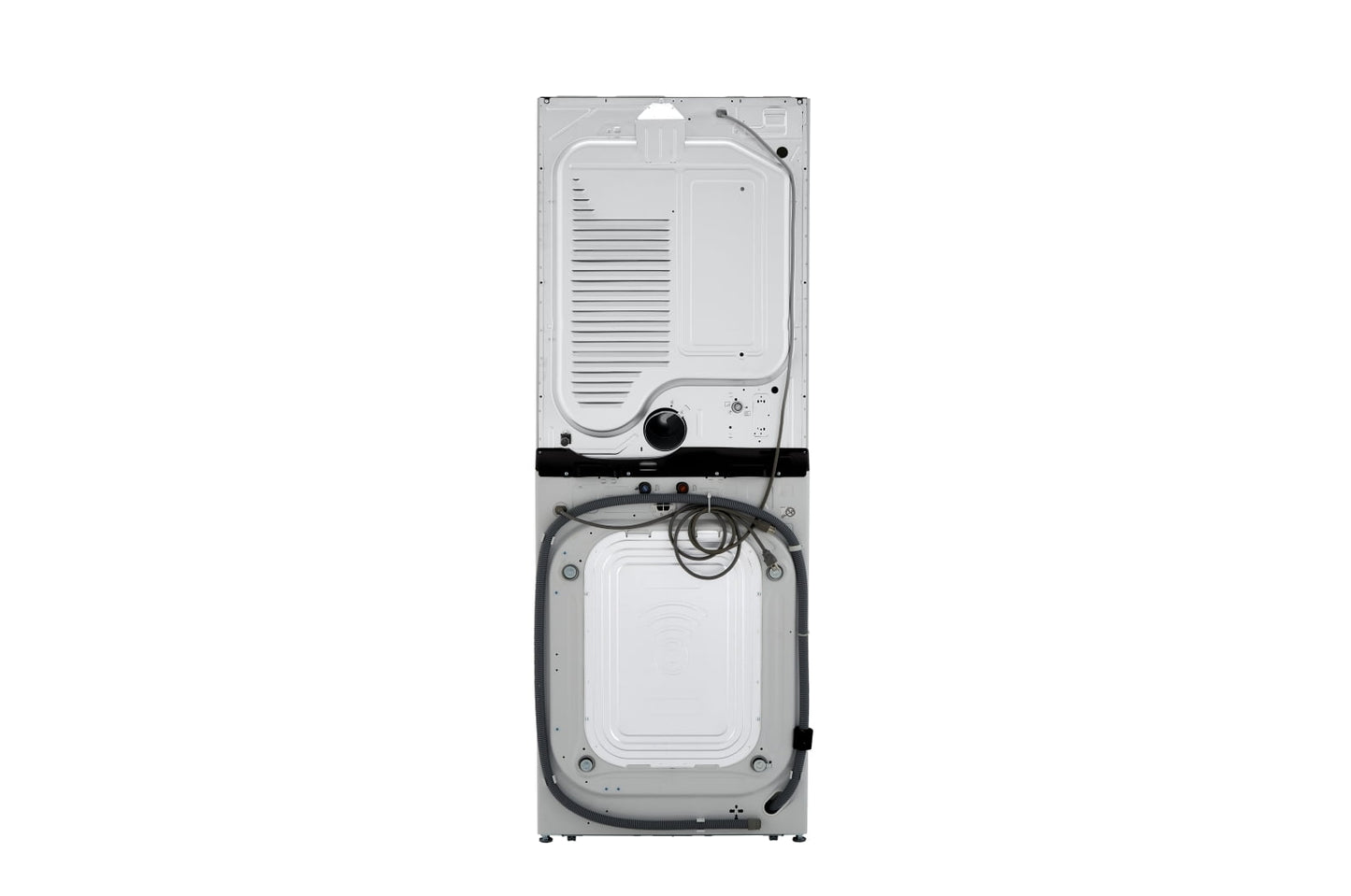 Lg WKGX201HWA Single Unit Front Load Lg Washtower™ With Center Control™ 4.5 Cu. Ft. Washer And 7.4 Cu. Ft. Gas Dryer