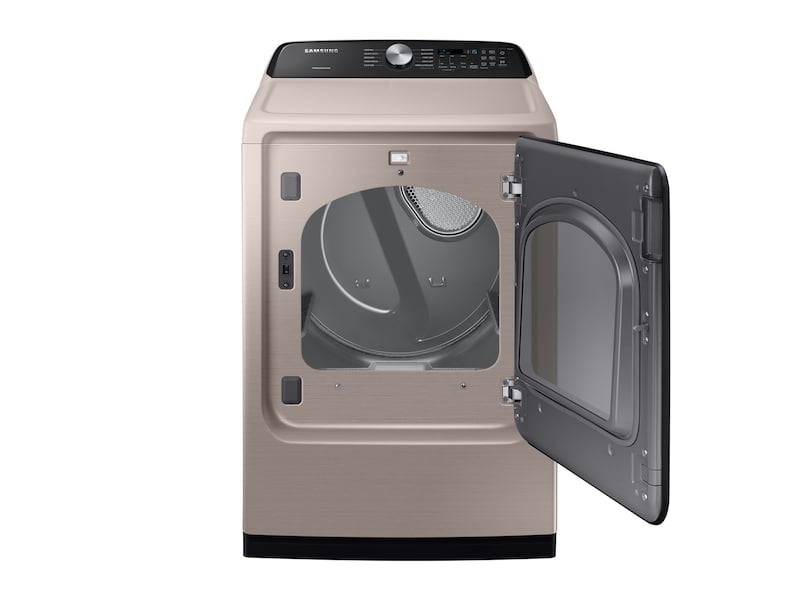 Samsung DVG50T5300C 7.4 Cu. Ft. Gas Dryer With Sensor Dry In Champagne