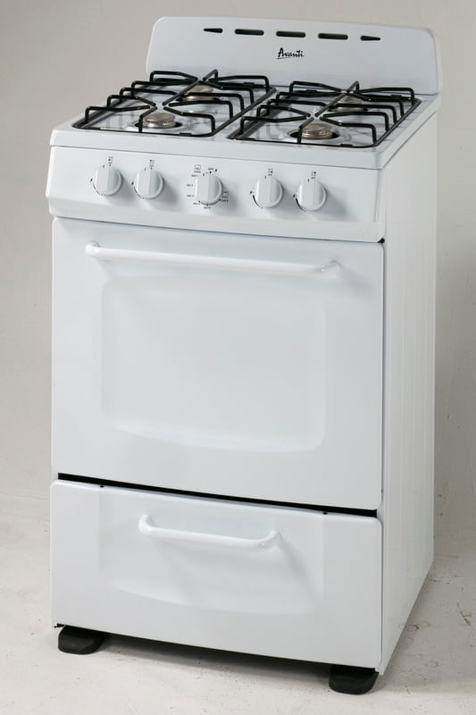 Avanti GRO24P0W 24" Freestanding Gas Range