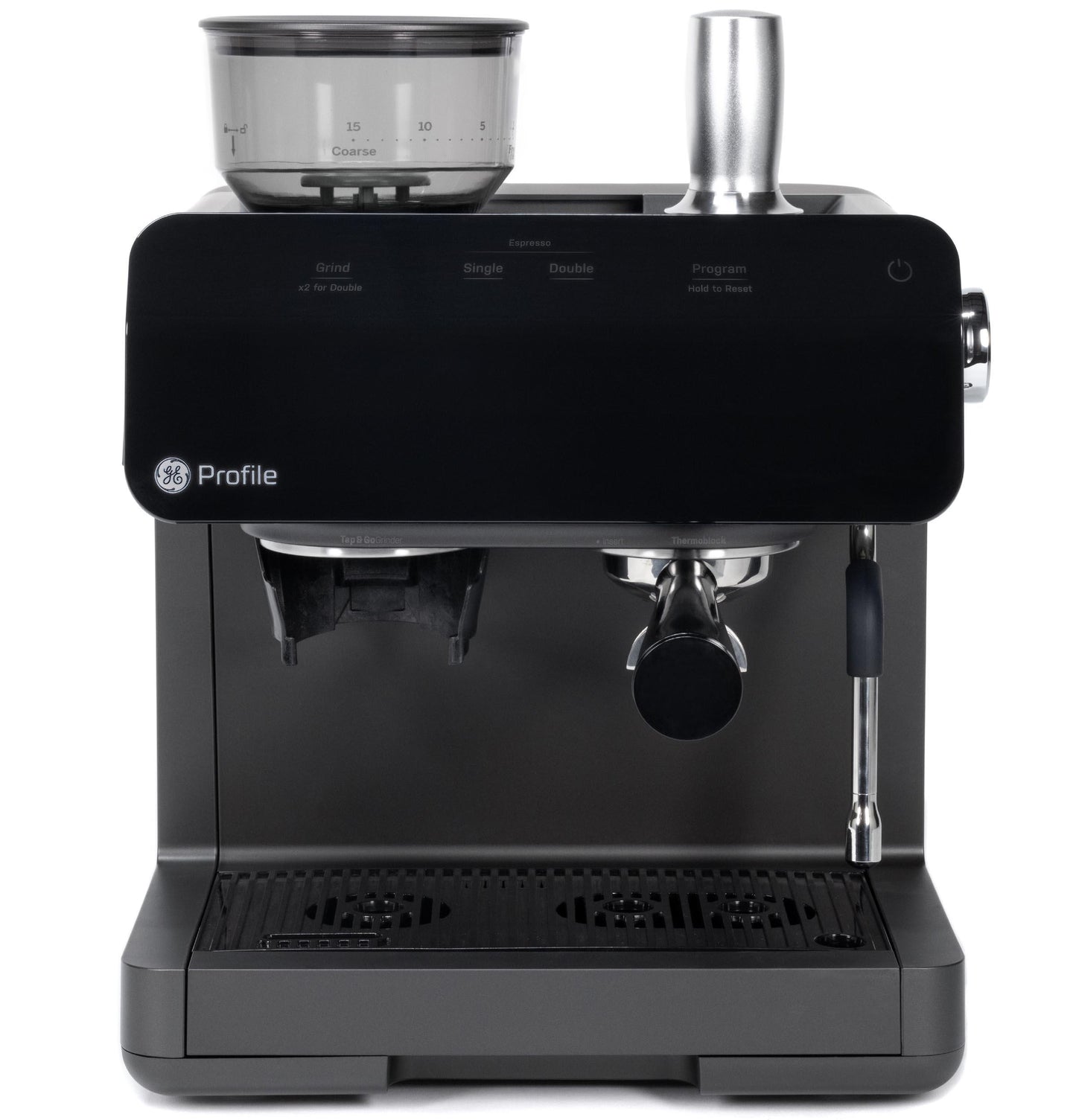 Ge Appliances P7CESAS6RBB Ge Profile&#8482; Semi Automatic Espresso Machine + Frother