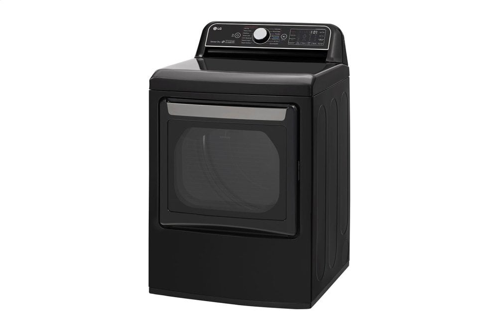 Lg DLGX7901BE 7.3 Cu.Ft. Smart Wi-Fi Enabled Gas Dryer With Turbosteam&#8482;