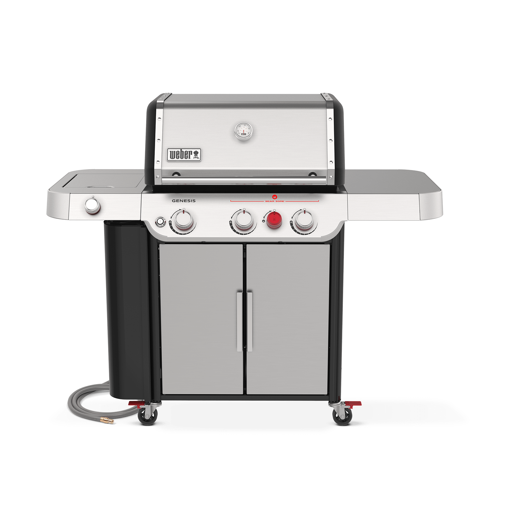 Weber 1500538 Genesis S-335 Gas Grill (Natural Gas) - Stainless Steel
