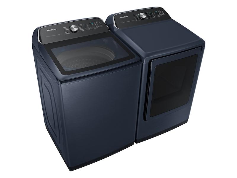 Samsung DVG54CG7150D 7.4 Cu. Ft. Smart Gas Dryer With Pet Care Dry And Steam Sanitize+ In Brushed Navy