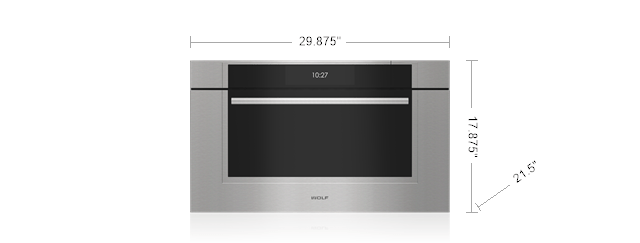 Wolf CSO3050TMST 30" M Series Transitional Convection Steam Oven