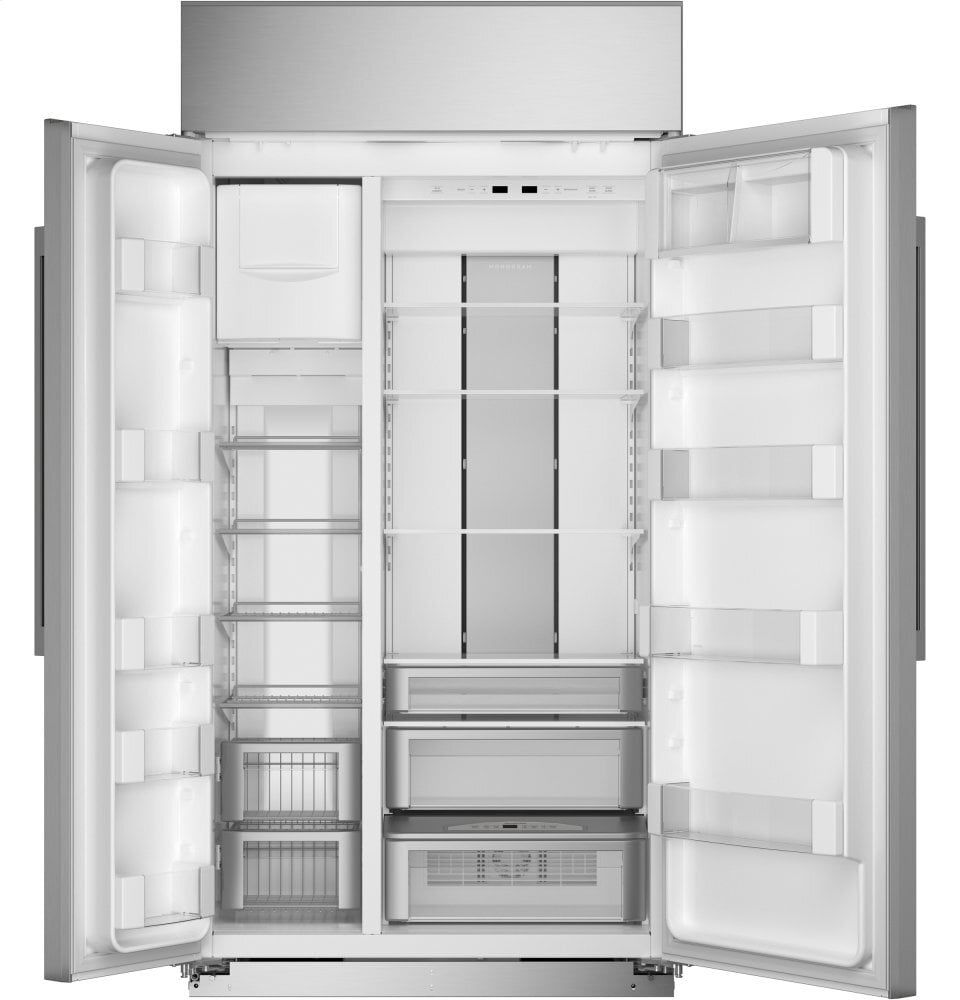 Monogram ZISS420NNSS Monogram 42" Smart Built-In Side-By-Side Refrigerator