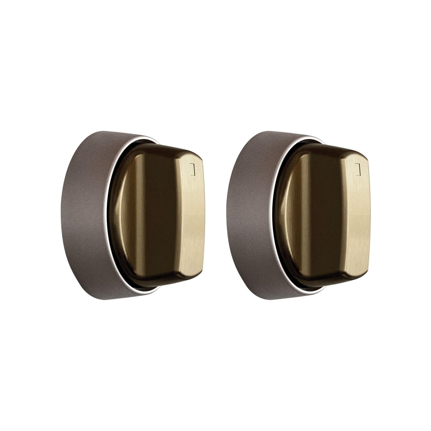 Wolf 9056340 30" M Series Professional Built-In Oven Brushed Brass Knob Kit