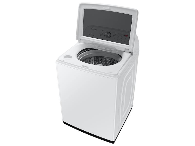 Samsung WA49B5105AW 4.9 Cu. Ft. Large Capacity Top Load Washer With Activewave&#8482; Agitator And Deep Fill In White