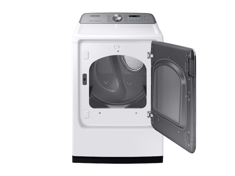 Samsung DVE54R7600W Dv7600 7.4 Cu. Ft. Electric Dryer With Steam Sanitize+ In White