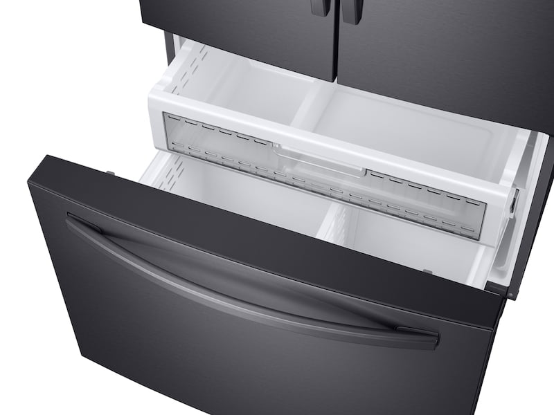 Samsung RF23R6201SG 23 Cu. Ft. 3-Door French Door, Counter Depth Refrigerator With Coolselect Pantry™ In Black Stainless Steel