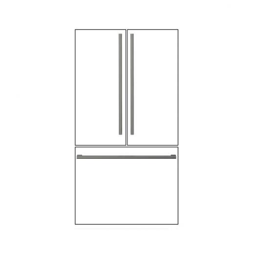 Fulgor Milano F7HK36FFBS 36" French Door Fridge Handle Kit