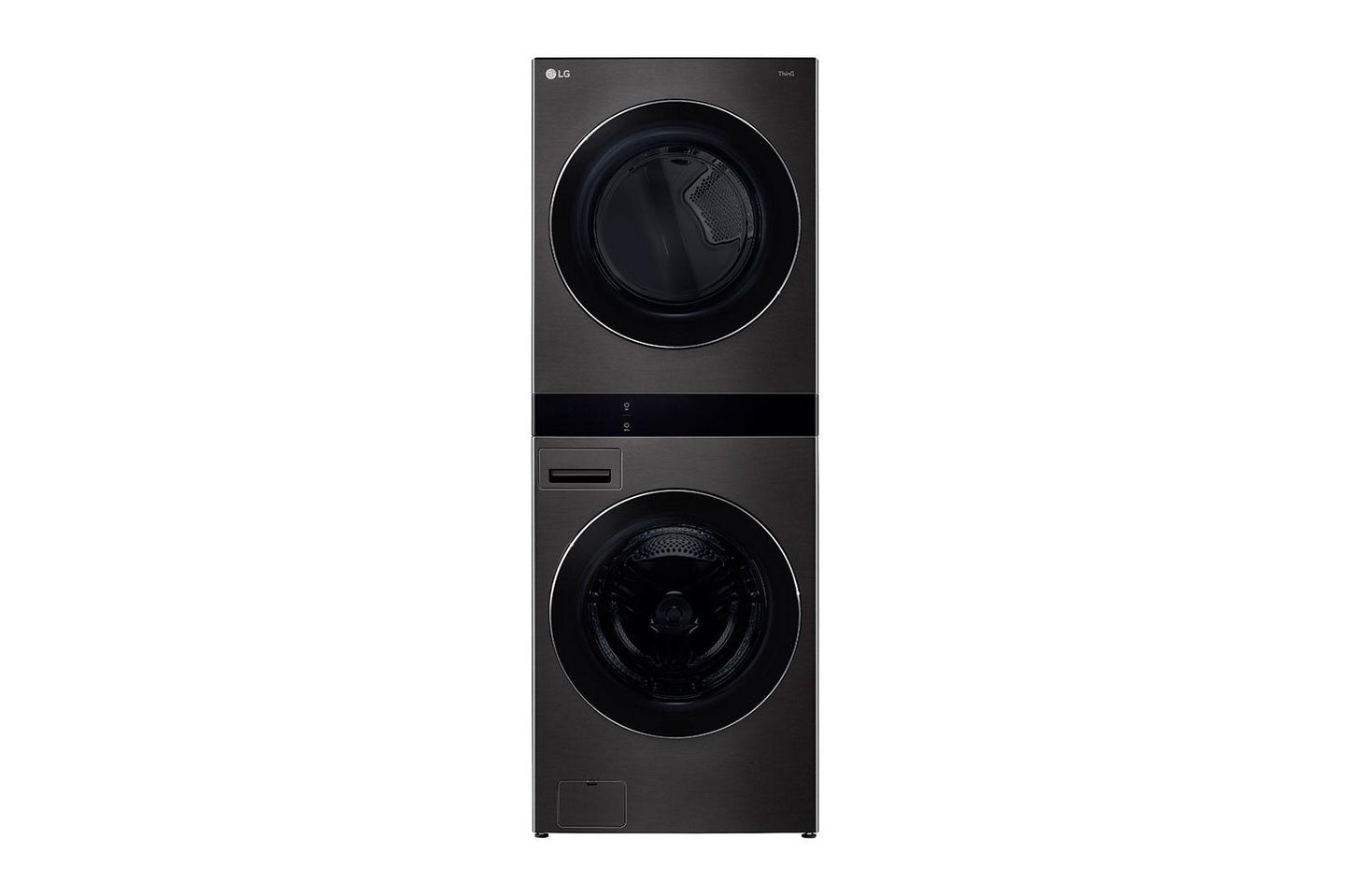 Lg WKGX301HBA Single Unit Front Load Lg Washtower&#8482; With Center Control® 5.0 Cu.Ft. Washer & 7.4 Cu.Ft. Gas Dryer