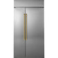 Cafe CXSS2H2PMCG Café™ Refrigeration Handle Kit - Brushed Brass