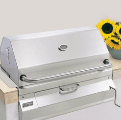 Fire Magic 14SC01CA Fire Magic Legacy Charcoal 30" Built-In Grill With Smoker Hood