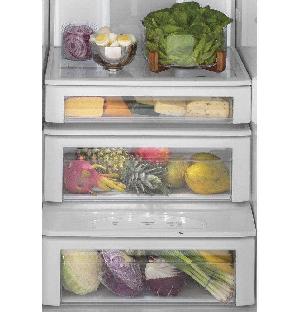 Ge Appliances PSB48YSRSS Ge Profile&#8482; Series 48" Smart Built-In Side-By-Side Refrigerator With Dispenser