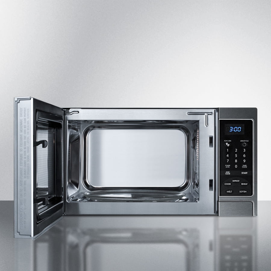 Summit SCM853 Stainless Steel Microwave Oven With Digital Touch Controls; Replaces Scm852