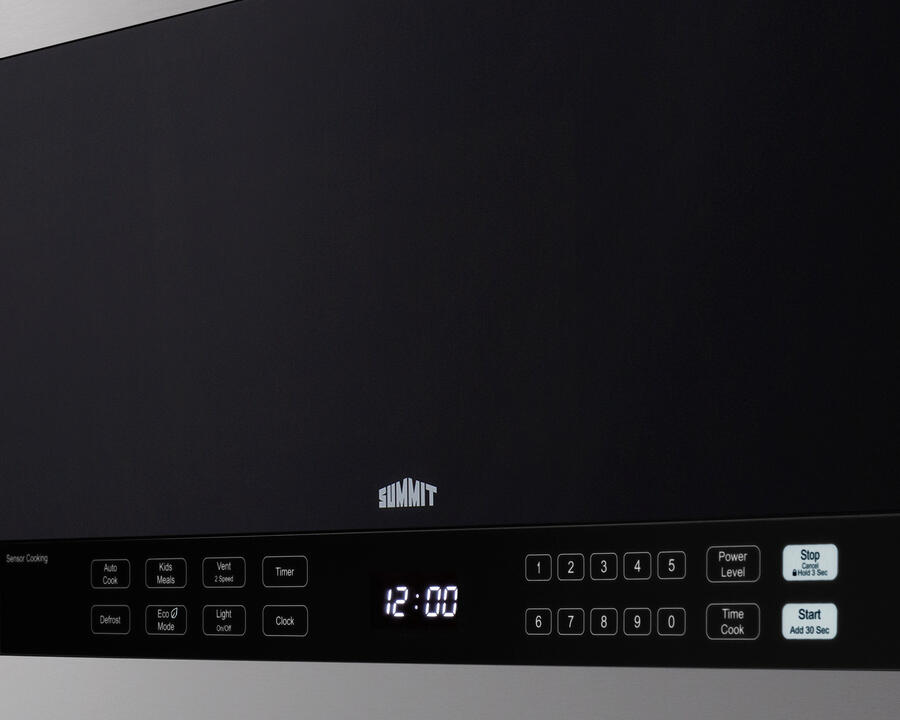 Summit MHOTR243SS 24" Wide Over-The-Range Microwave