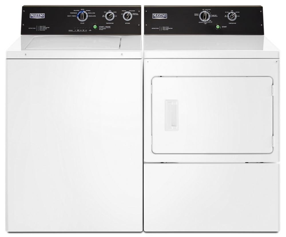 Maytag MEDP575GW 7.4 Cu. Ft. Commercial-Grade Residential Dryer