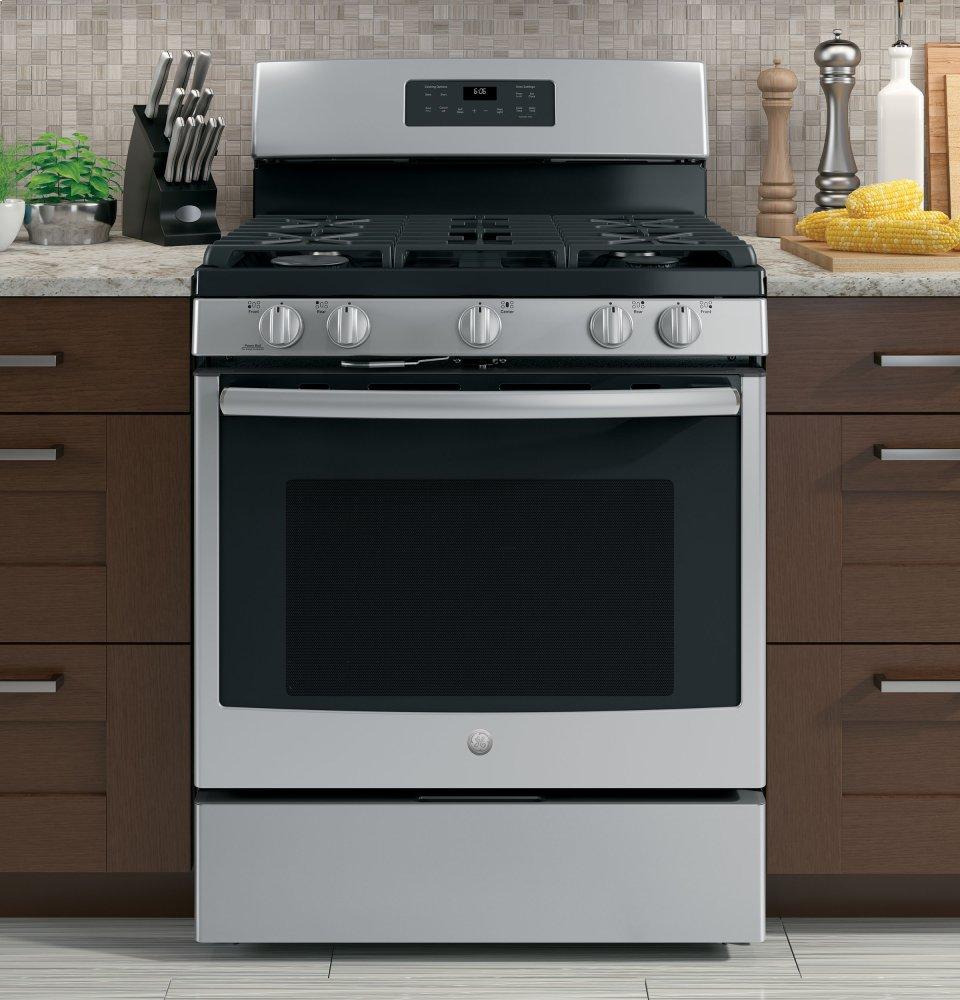 Ge Appliances JGB660SEJSS Ge® 30" Free-Standing Gas Range