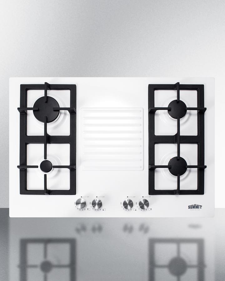 Summit GC431W 30" Wide 4-Burner Gas Cooktop