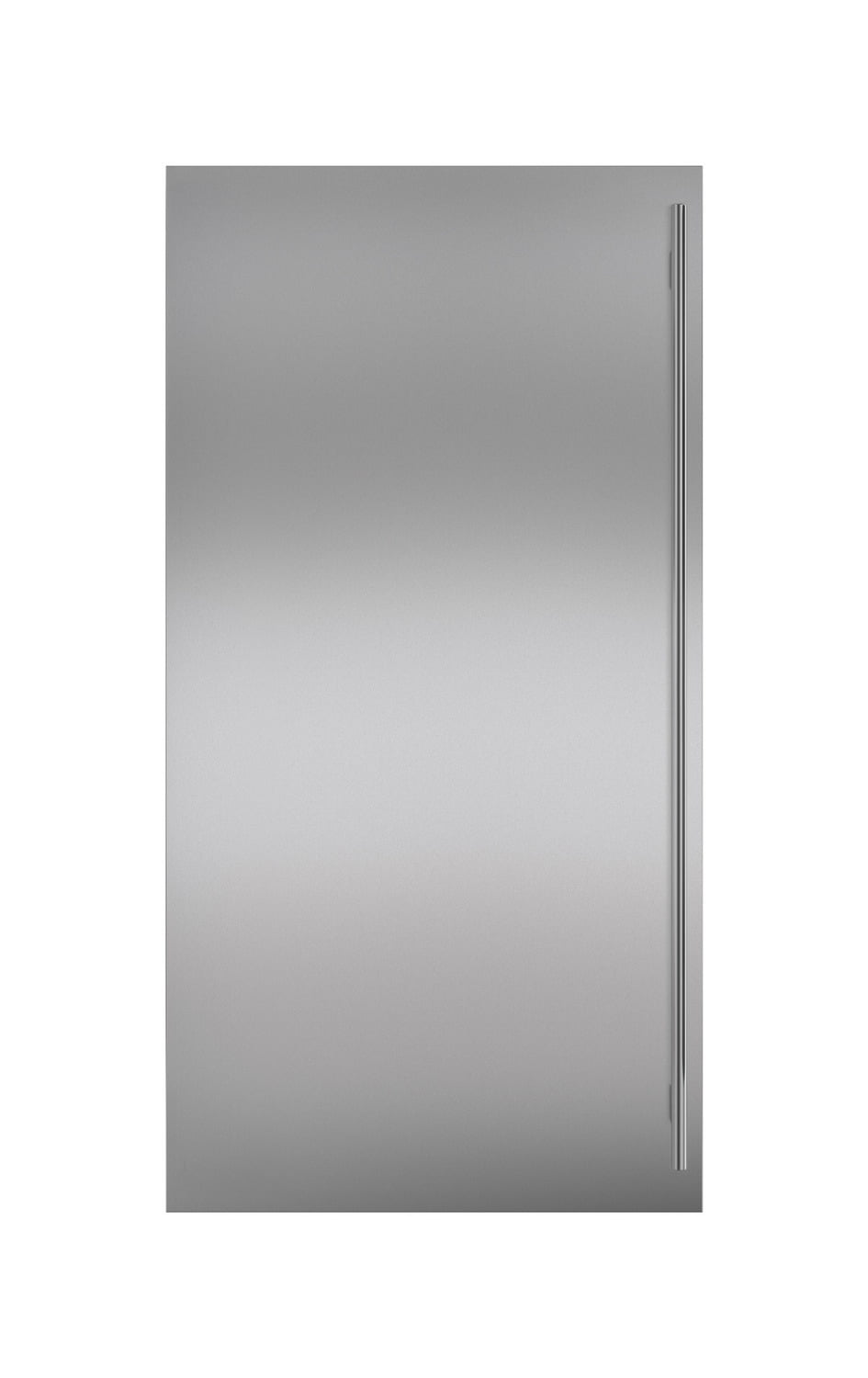 Sub-Zero 7030215 Stainless Steel Dual Flush Inset Door Panel With Tubular Handle