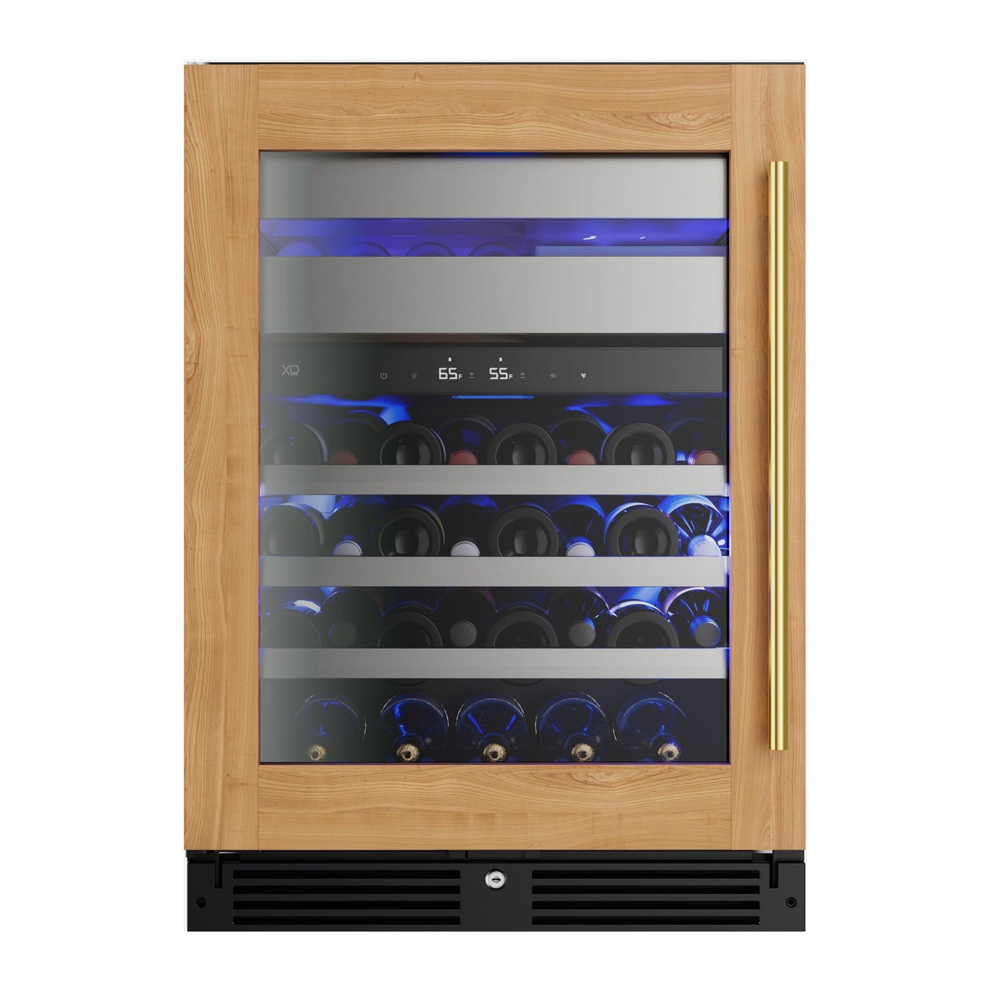 Xo Appliance XOU24WWGOL Wine And Weed 24" Overlay Frame Glass Lh