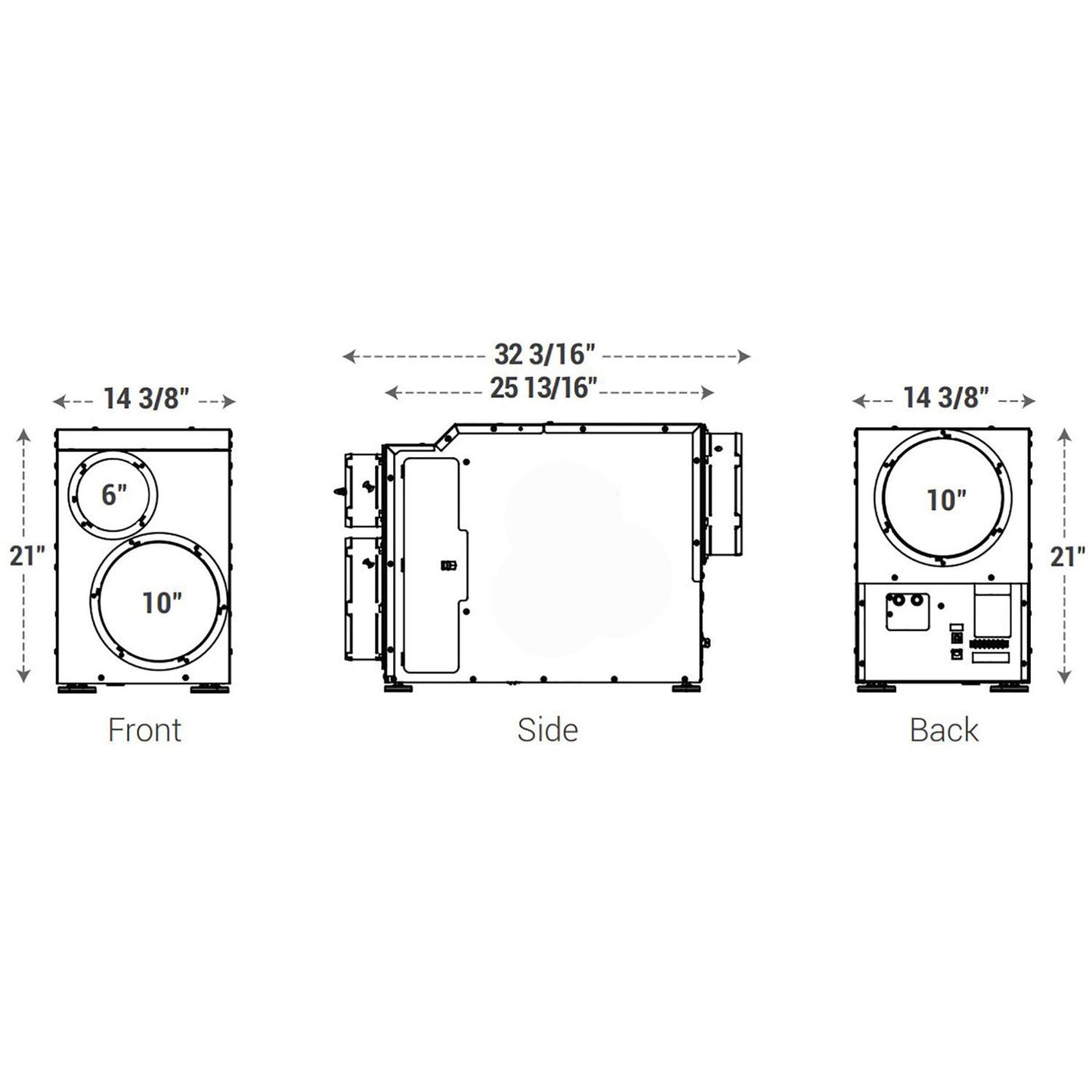 Broan B120DHV Broan® Deh 3000R Digital Control & Remote Sensor