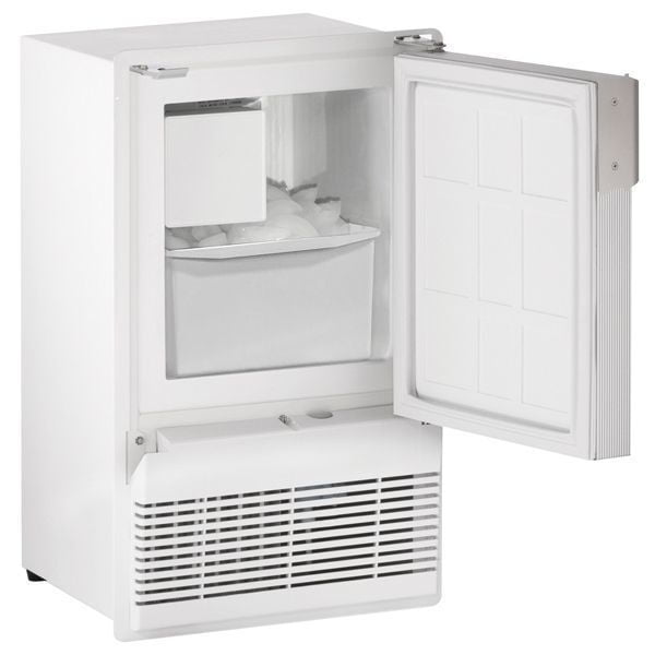 U-Line ULNWH95FC03A 14" Crescent Ice Maker With White Solid Finish (115 V/60 Hz Volts /60 Hz Hz)