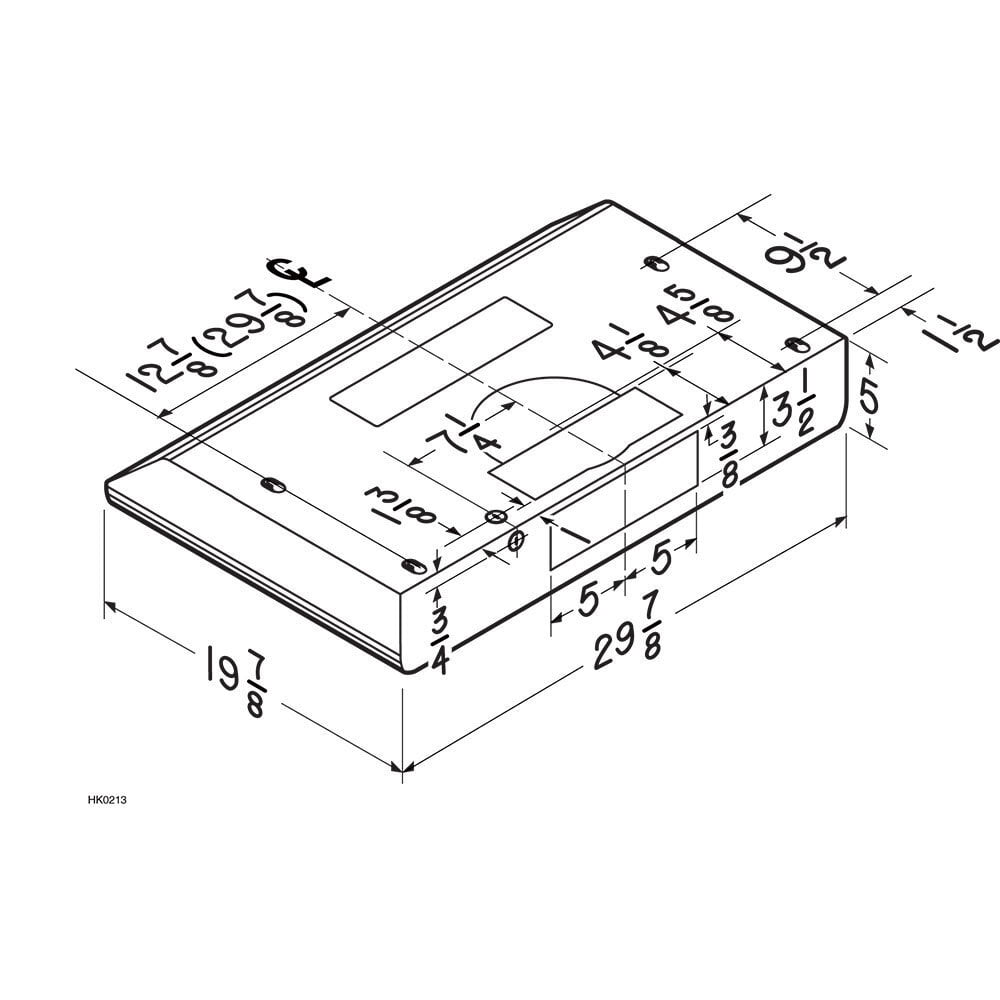 Broan BKDEG130BL Broan® 30-Inch Convertible Under-Cabinet Range Hood, 300 Cfm, Black