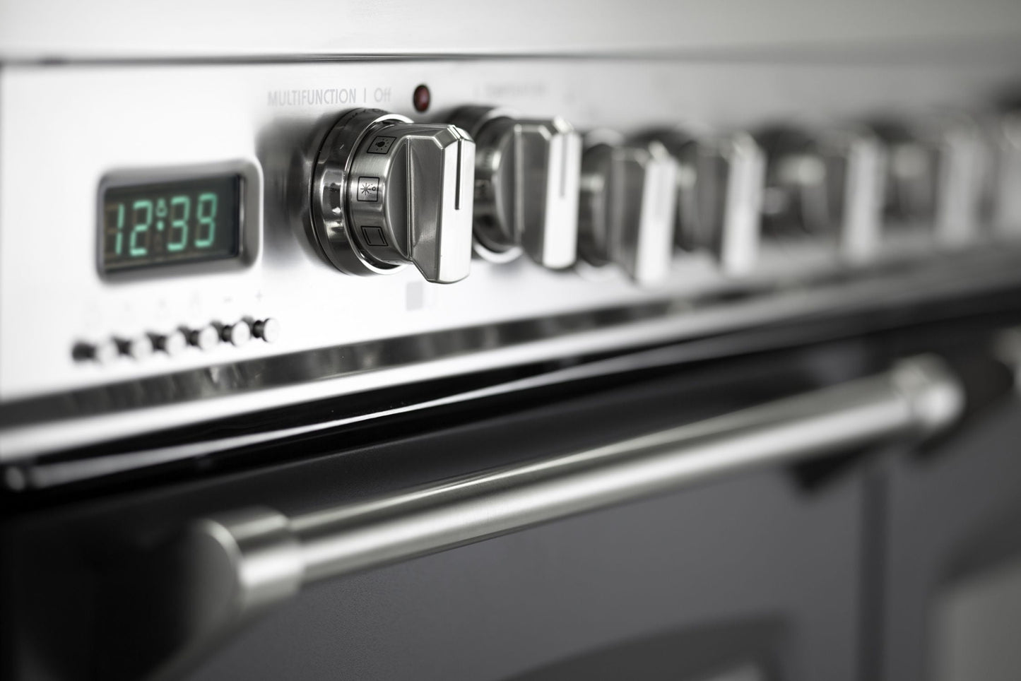 Verona VPFSGE365DE Matte Black 36" Prestige Dual Fuel Double Oven Range