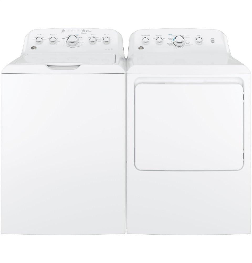 Ge Appliances GTX42EASJWW Ge® 6.2 Cu. Ft. Capacity Aluminized Alloy Drum Electric Dryer