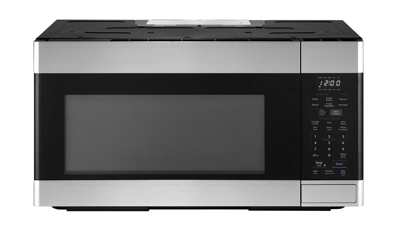 Sharp SMO1854DS 1.8 Cu. Ft. Stainless Steel 1100W Over-The-Range Microwave Oven