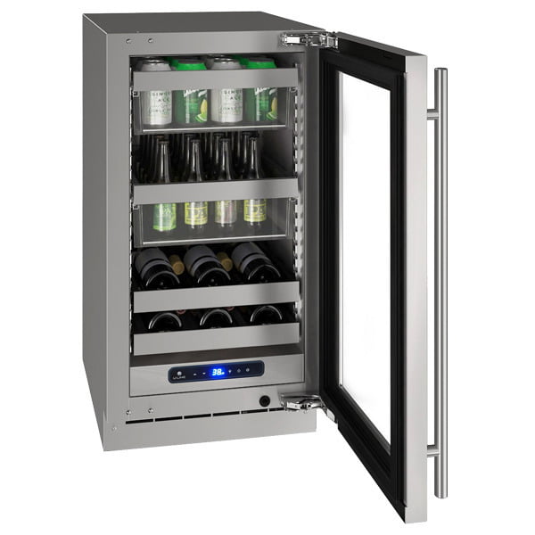 U-Line UHBV518SG01A Hbv518 18" Beverage Center With Stainless Frame Finish And Field Reversible Door Swing (115 V/60 Hz Volts /60 Hz Hz)