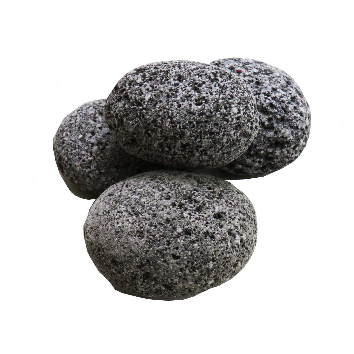Xo Appliance XOFROCK50LBS Tumbled Round Lava Rock Media - Gray