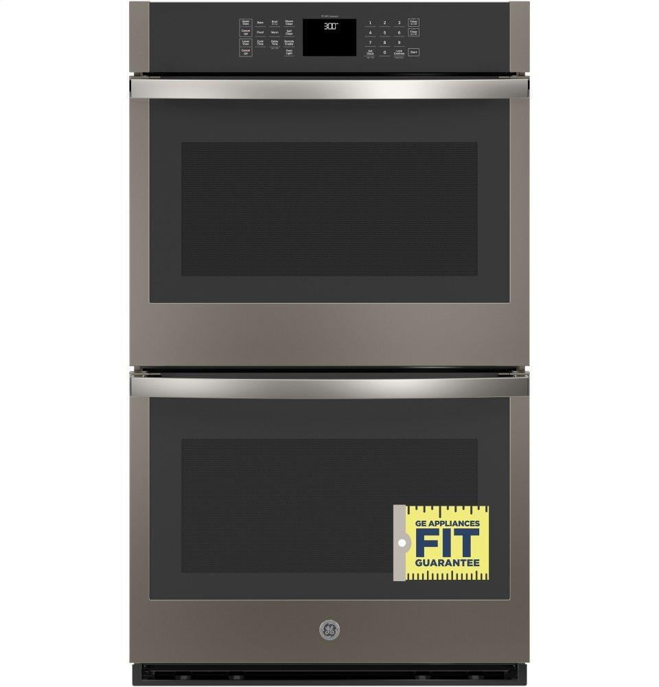 Ge Appliances JTD3000ENES Ge® 30" Smart Built-In Self-Clean Double Wall Oven With Never-Scrub Racks