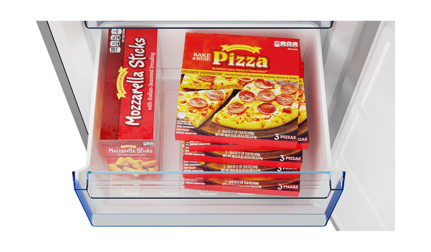 Sharp SJB1255GS Sharp 24 In. Bottom-Freezer Counter-Depth Refrigerator