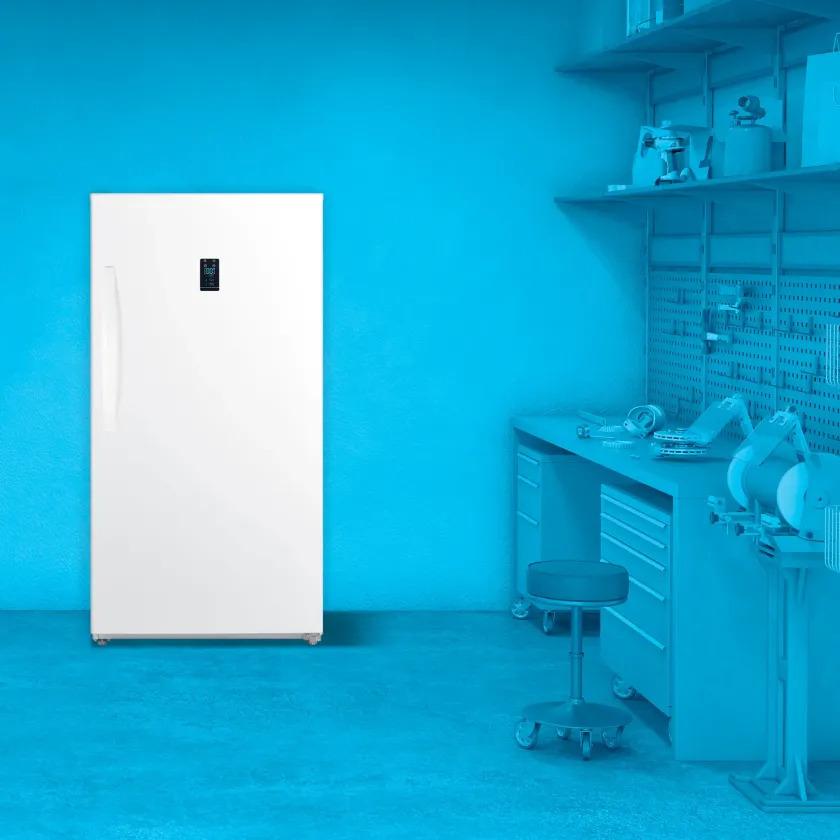 Element Appliance EUF17CEBW Element 17.0 Cu. Ft. Upright Convertible Freezer / Refrigerator - White, Energy Star (Euf17Cebw)